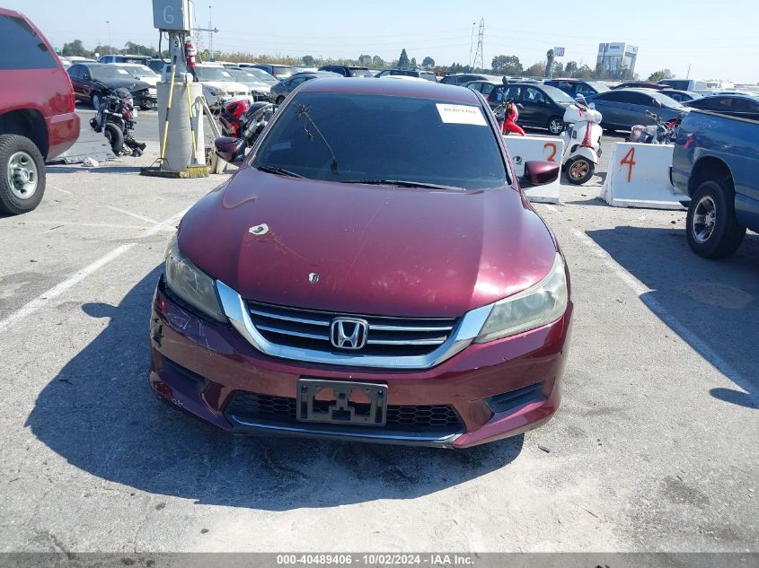 1HGCR2F30EA113160 2014 Honda Accord Lx