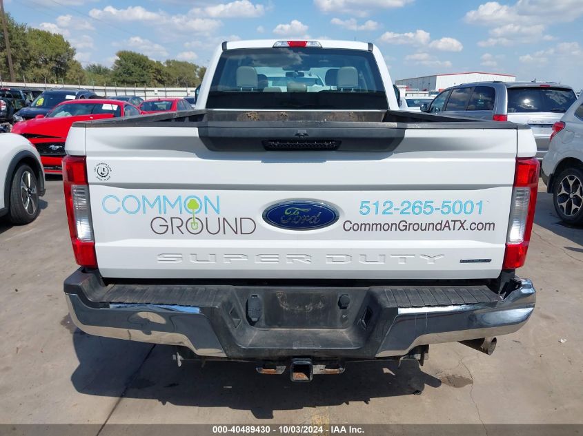 2019 Ford F-250 Xl VIN: 1FT7W2A68KEE67913 Lot: 40489430