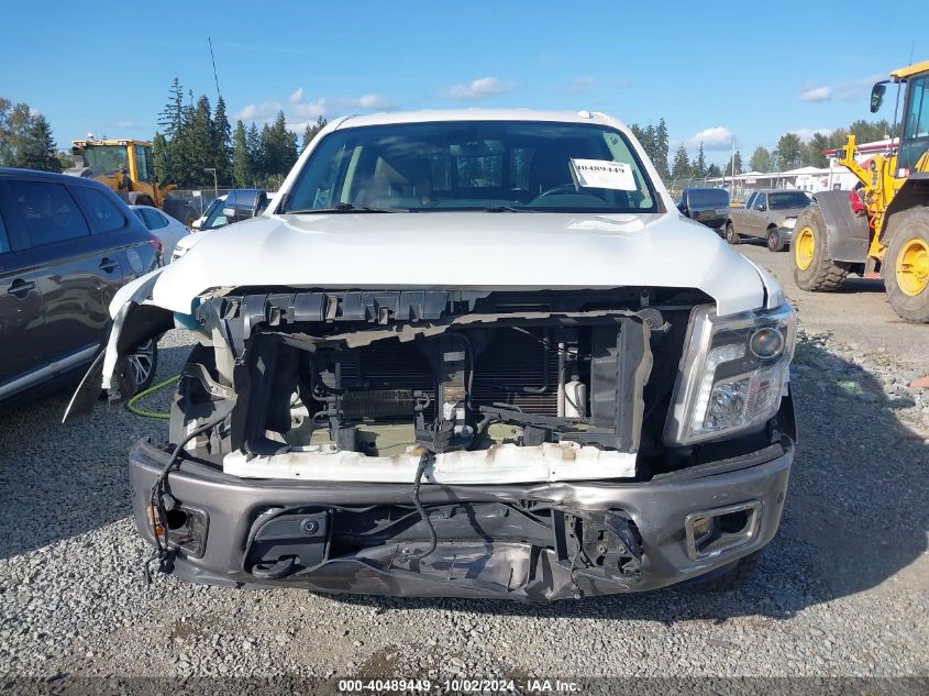 2018 Nissan Titan Platinum Reserve/Pro-4X/S/Sl/Sv VIN: 1N6AA1E5XJN542610 Lot: 40489449