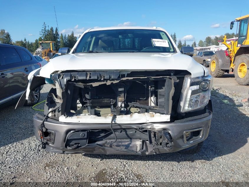 2018 Nissan Titan Platinum Reserve/Pro-4X/S/Sl/Sv VIN: 1N6AA1E5XJN542610 Lot: 40489449