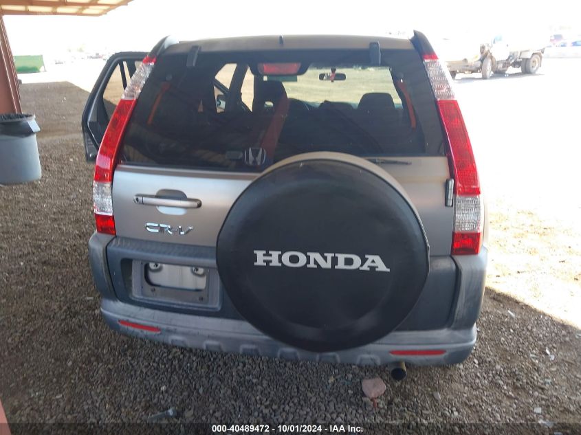 JHLRD68506C004896 2006 Honda Cr-V Lx