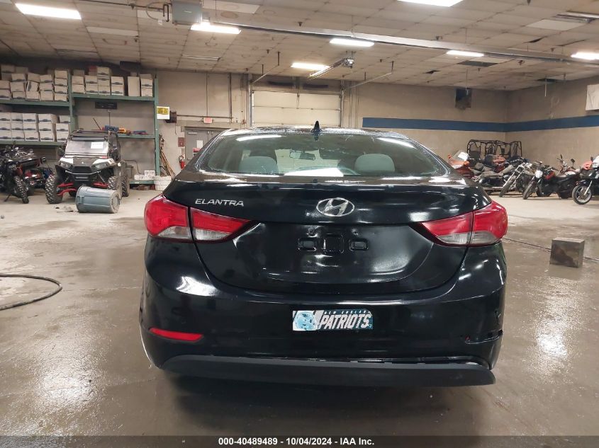 2014 Hyundai Elantra Se VIN: 5NPDH4AEXEH538405 Lot: 40489489