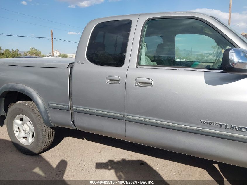 2002 Toyota Tundra Sr5 V8 VIN: 5TBBT44102S226204 Lot: 40489515