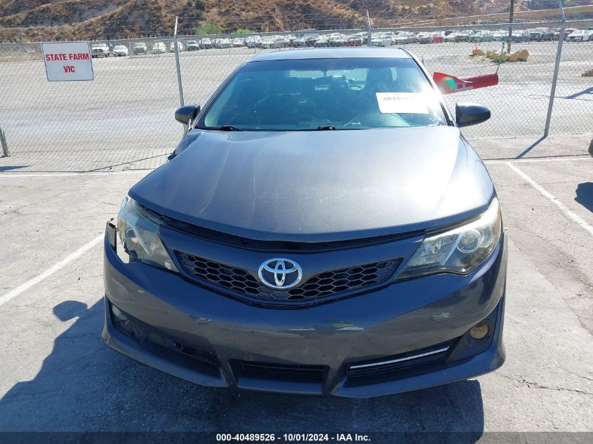 2013 Toyota Camry Se VIN: 4T1BF1FK5DU701357 Lot: 40489526