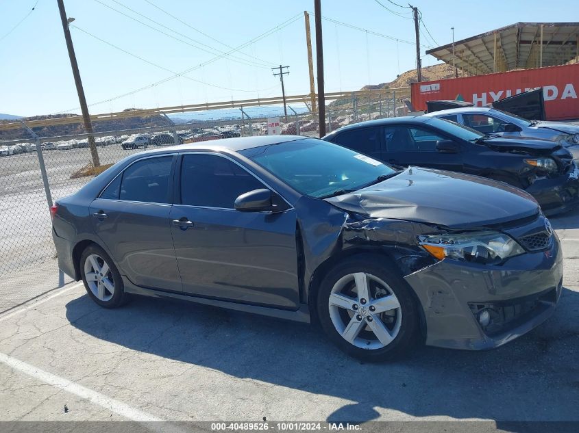 2013 Toyota Camry Se VIN: 4T1BF1FK5DU701357 Lot: 40489526