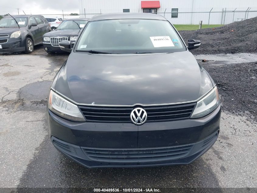 3VWDP7AJ6CM450909 2012 Volkswagen Jetta 2.5L Se