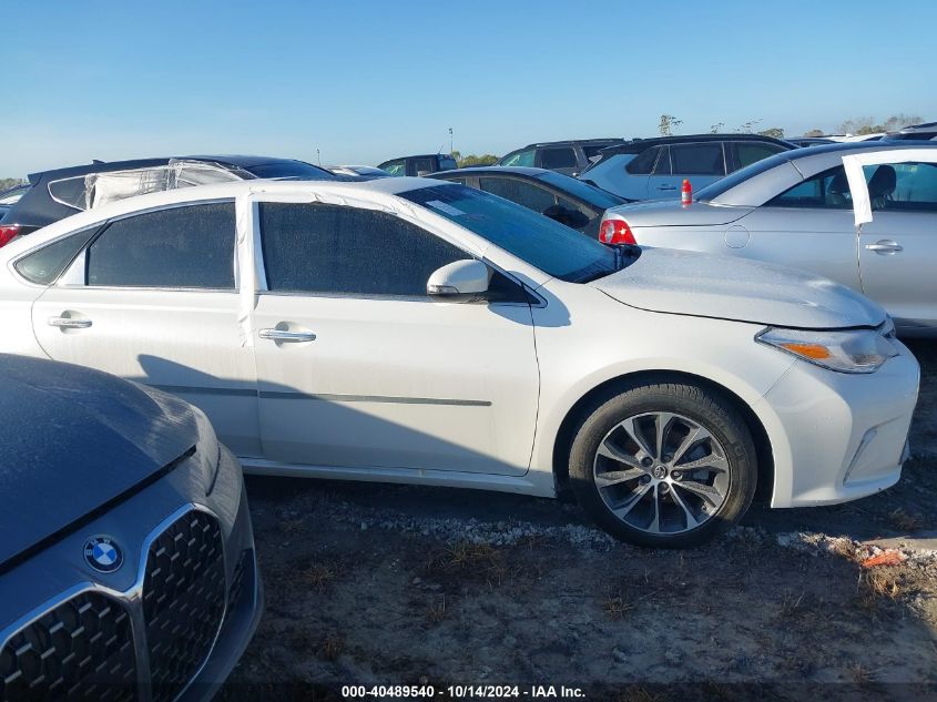 2017 Toyota Avalon Xle Premium VIN: 4T1BK1EB7HU244280 Lot: 40489540