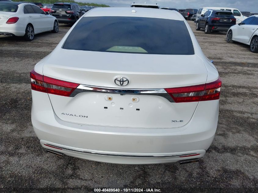 2017 Toyota Avalon Xle Premium VIN: 4T1BK1EB7HU244280 Lot: 40489540