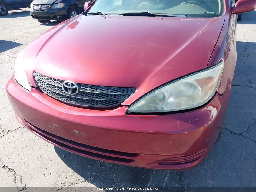 2003 Toyota Camry Le VIN: 4T1BE32K33U121754 Lot: 40489552