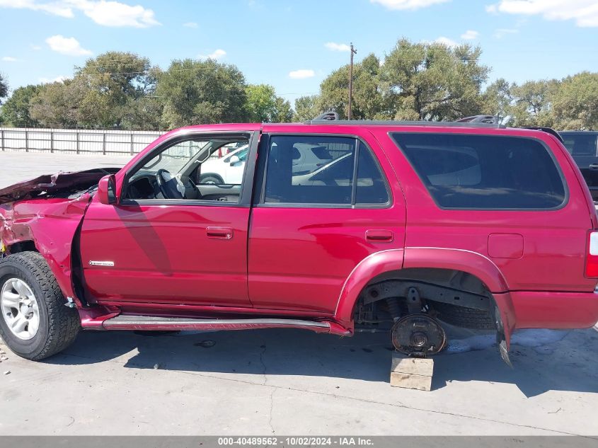 2002 Toyota 4Runner Sr5 V6 VIN: JT3HN86R920388524 Lot: 40489562