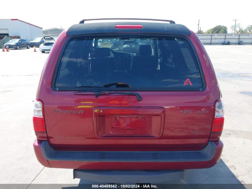 2002 Toyota 4Runner Sr5 V6 VIN: JT3HN86R920388524 Lot: 40489562