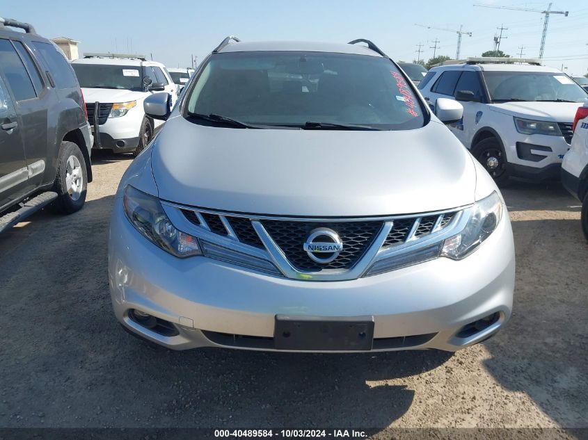 JN8AZ1MU1DW213706 2013 Nissan Murano Sv