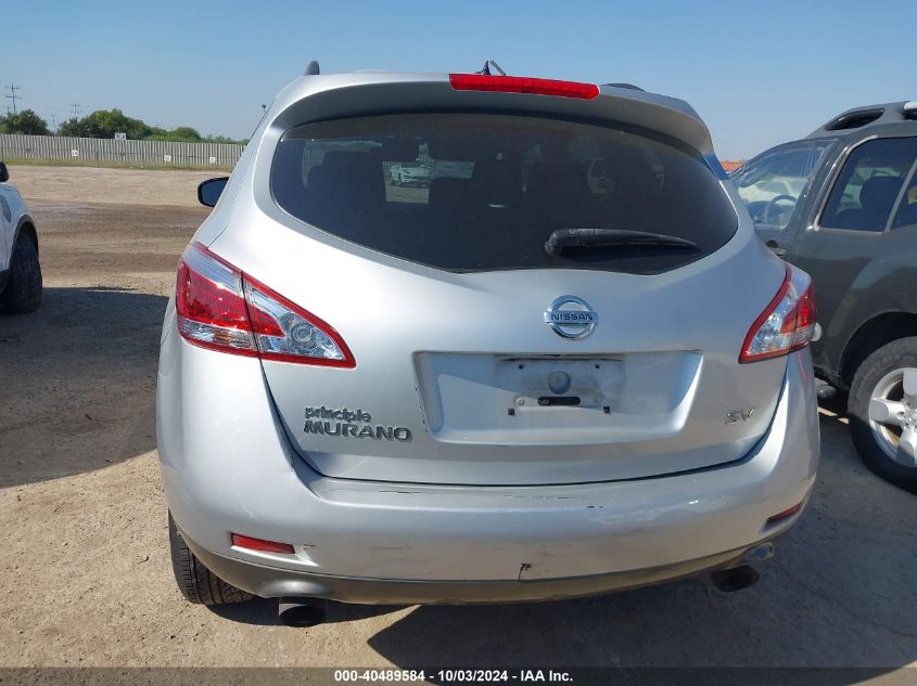 JN8AZ1MU1DW213706 2013 Nissan Murano Sv