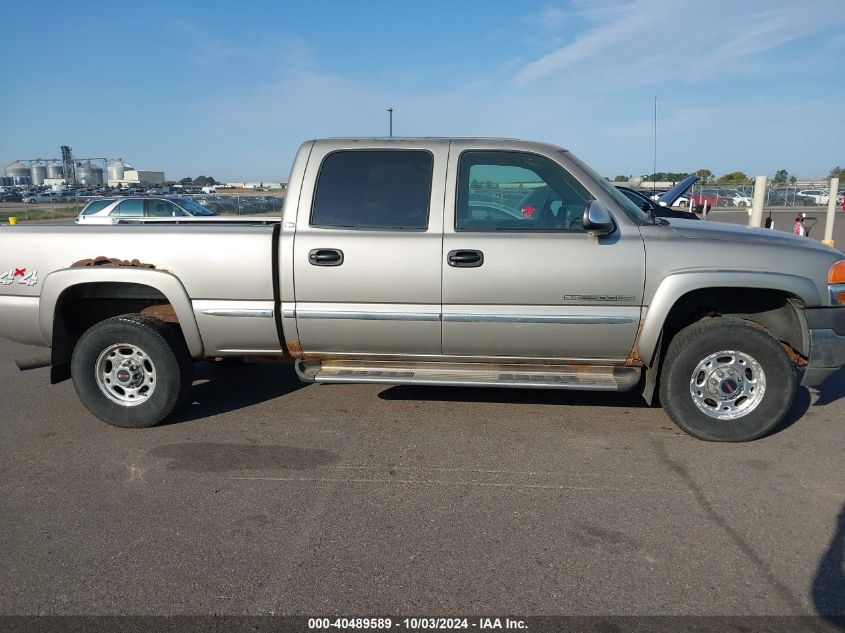 2002 GMC Sierra 2500Hd Sle VIN: 1GTHK23U12F171119 Lot: 40489589