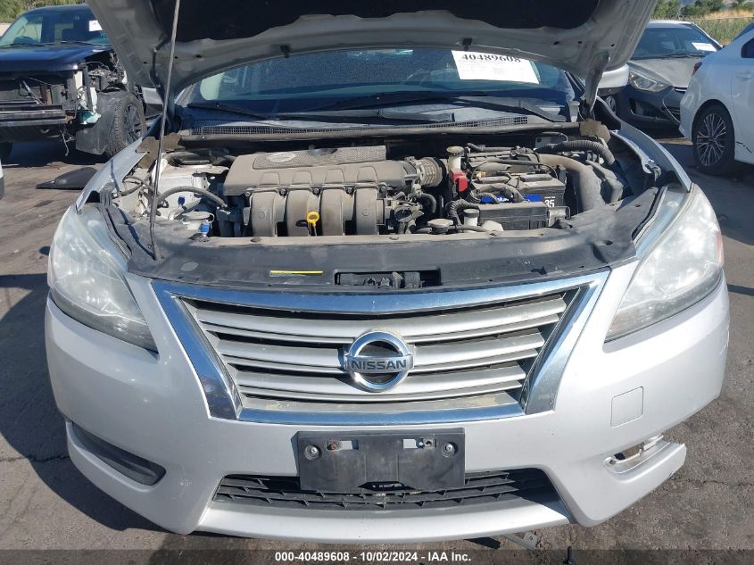 VIN 3N1AB7AP5FY238091 2015 Nissan Sentra, S no.10