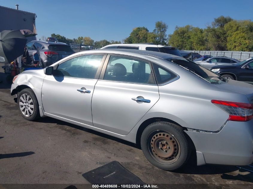 3N1AB7AP5FY238091 2015 Nissan Sentra S