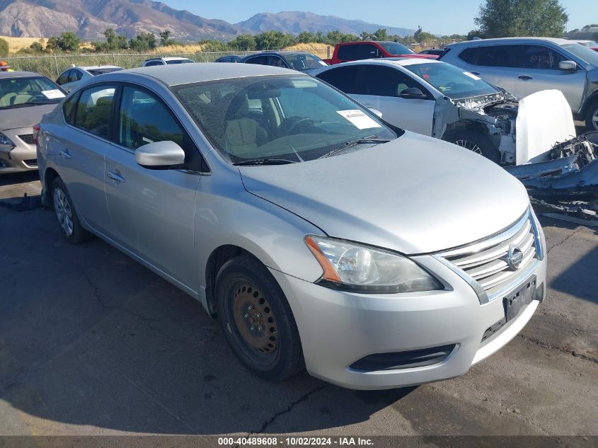 VIN 3N1AB7AP5FY238091 2015 Nissan Sentra, S no.1