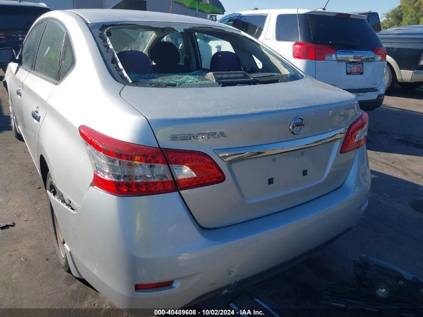 VIN 3N1AB7AP5FY238091 2015 Nissan Sentra, S no.6