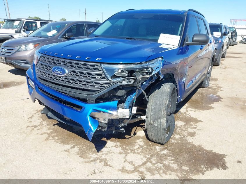 2021 Ford Explorer Xlt VIN: 1FMSK8DH8MGA39509 Lot: 40489615