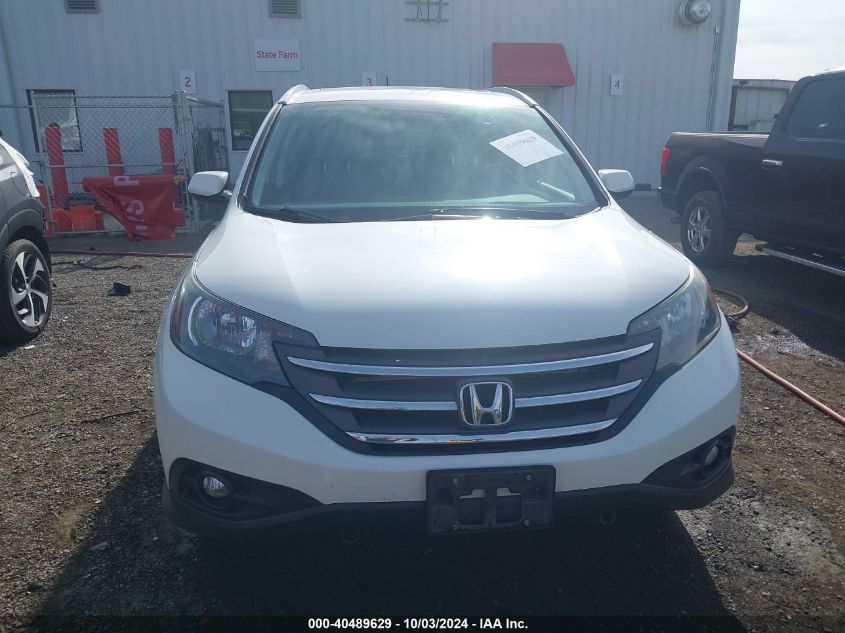 2013 Honda Cr-V Ex-L VIN: 5J6RM4H73DL053522 Lot: 40489629