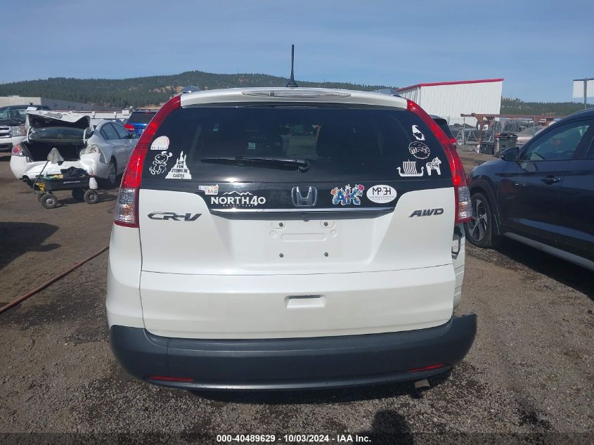 2013 Honda Cr-V Ex-L VIN: 5J6RM4H73DL053522 Lot: 40489629