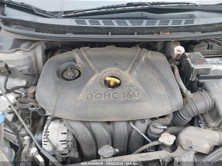 5NPDH4AE6DH382619 2013 Hyundai Elantra Gls