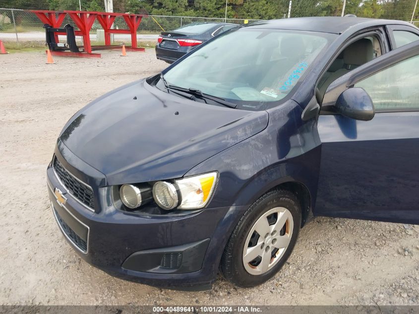 2016 Chevrolet Sonic Ls Auto VIN: 1G1JA5SH7G4122674 Lot: 40489641