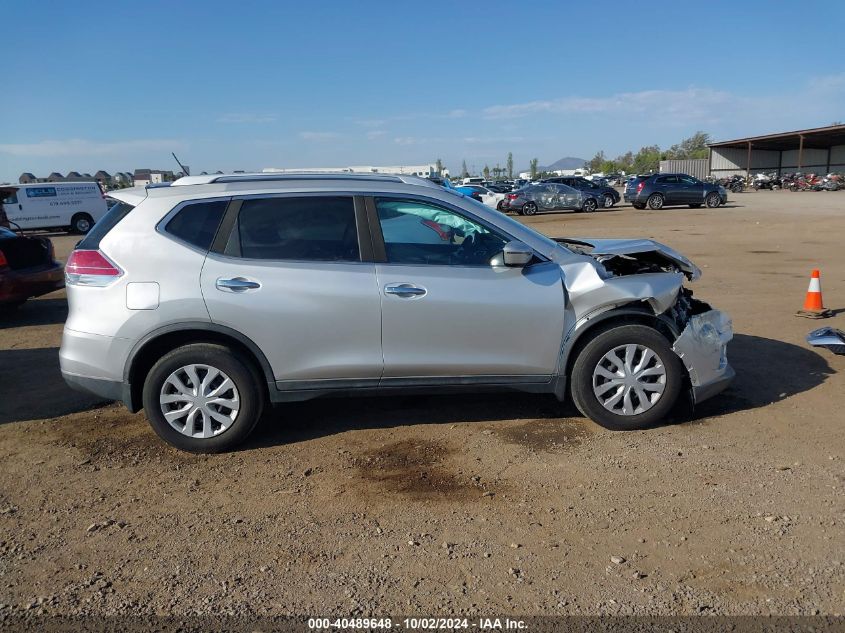 2016 Nissan Rogue S VIN: KNMAT2MT6GP705639 Lot: 40489648