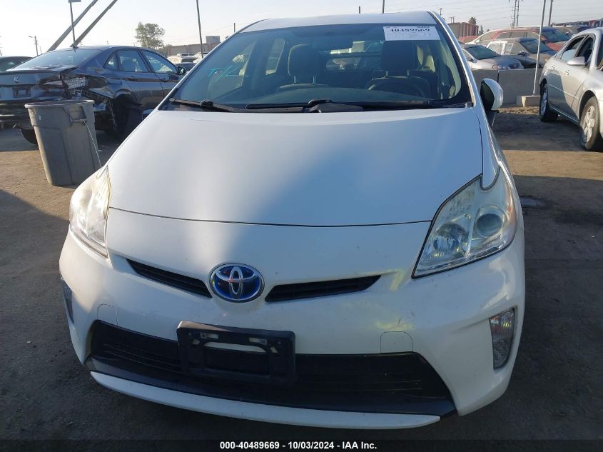 2015 Toyota Prius Two VIN: JTDKN3DU9F0437254 Lot: 40489669