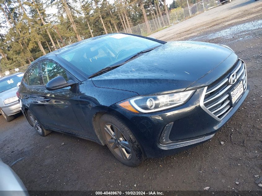 2018 Hyundai Elantra Value Edition VIN: 5NPD84LF8JH310645 Lot: 40489670