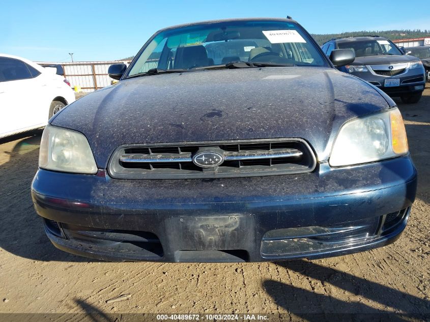 2002 Subaru Legacy L VIN: 4S3BE635427207859 Lot: 40489672