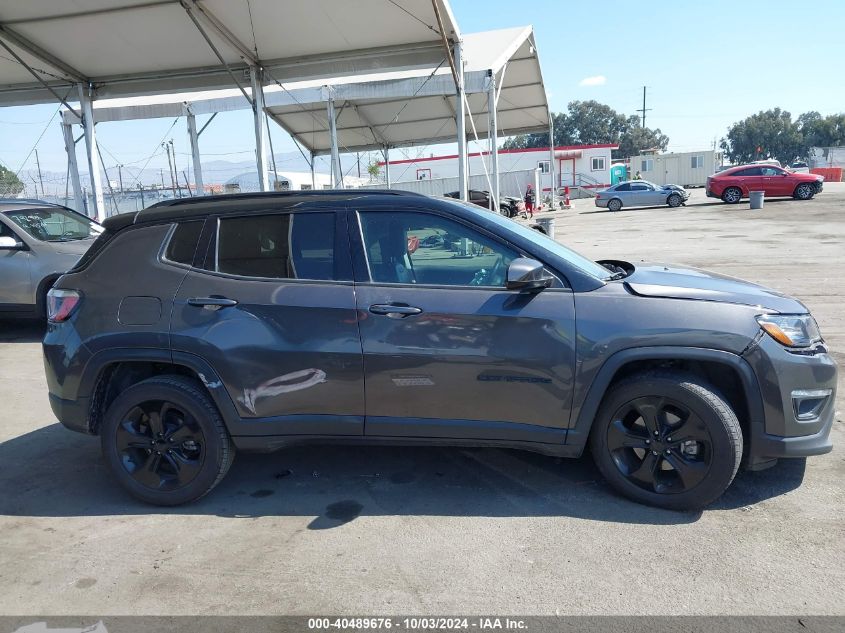 2019 Jeep Compass Altitude Fwd VIN: 3C4NJCBB1KT743422 Lot: 40489676