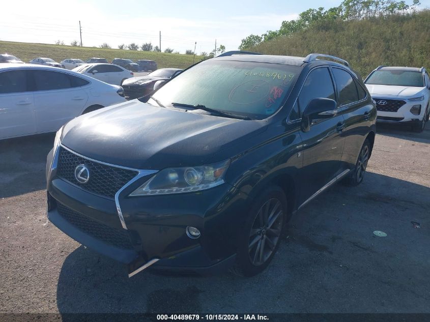 VIN 2T2BK1BA7FC288317 2015 Lexus RX, 350 F Sport no.2