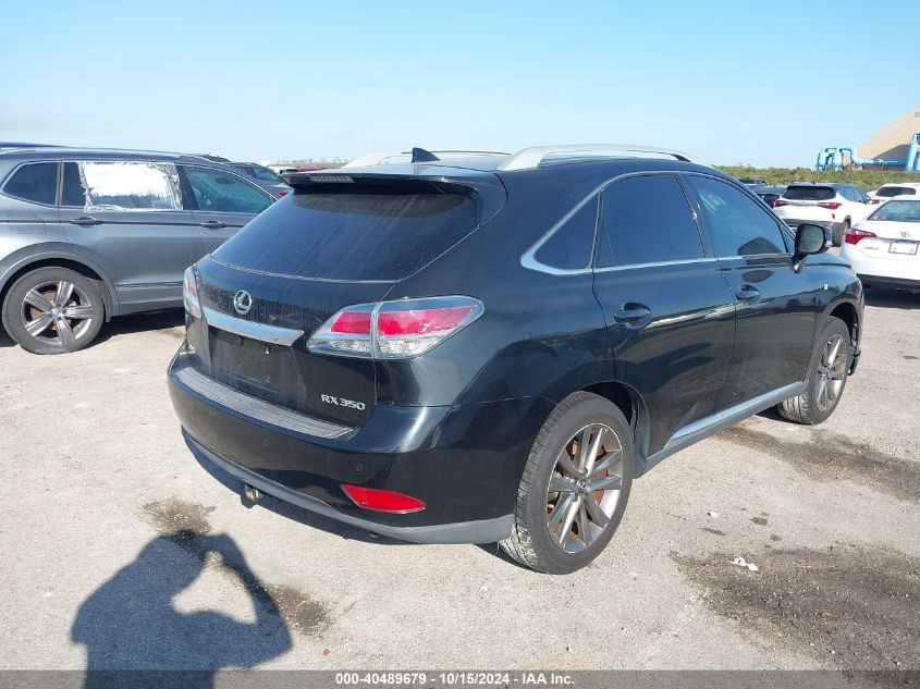 VIN 2T2BK1BA7FC288317 2015 Lexus RX, 350 F Sport no.4