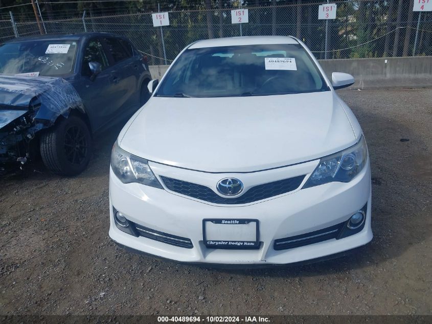 2012 Toyota Camry Se VIN: 4T1BF1FK5CU504087 Lot: 40489694