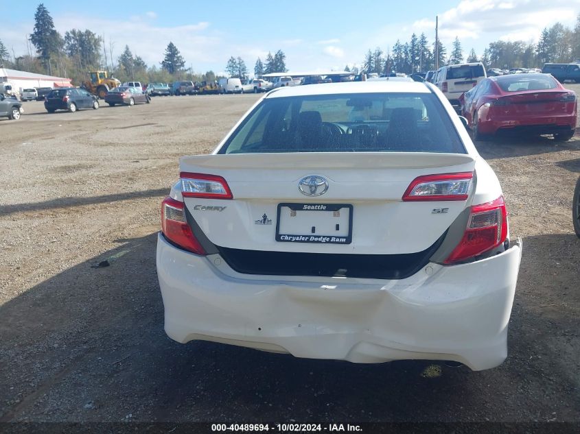 2012 Toyota Camry Se VIN: 4T1BF1FK5CU504087 Lot: 40489694