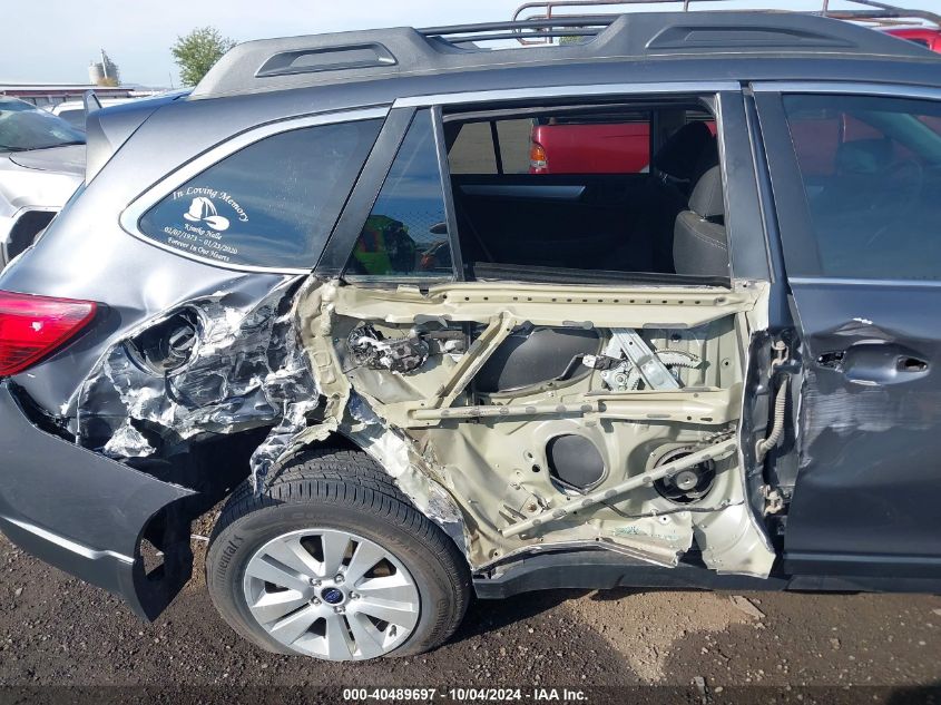 2018 Subaru Outback 2.5I VIN: 4S4BSAAC4J3322430 Lot: 40489697