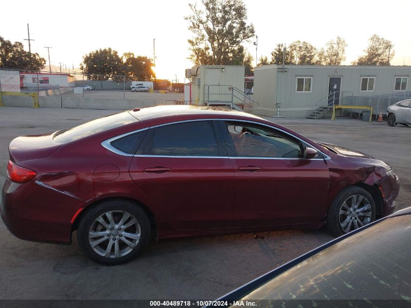 2016 Chrysler 200 Limited VIN: 1C3CCCAB5GN106581 Lot: 40489718