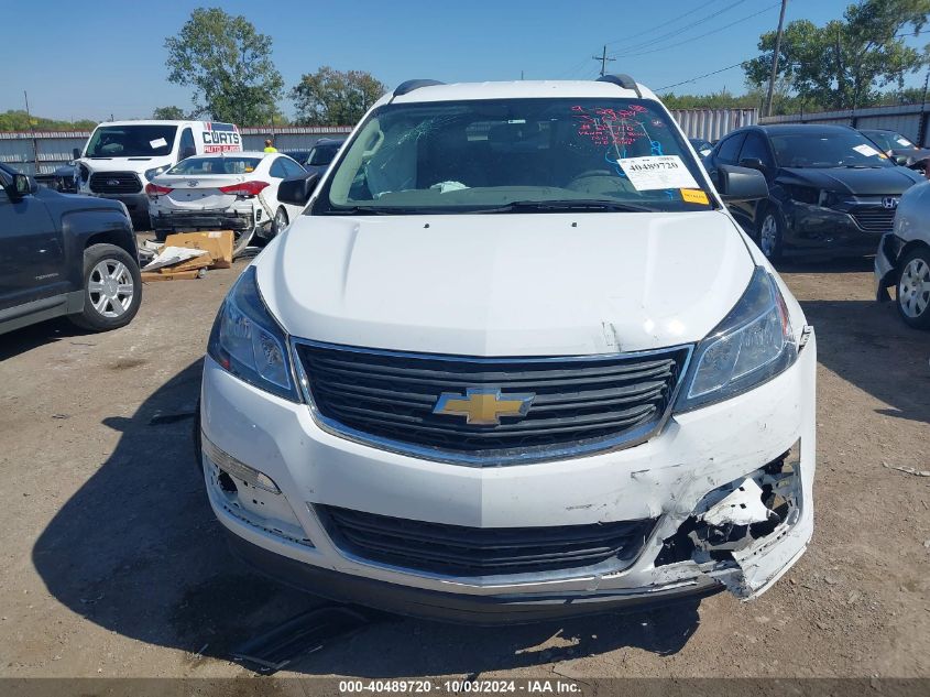 2017 Chevrolet Traverse Ls VIN: 1GNKRFKDXHJ347804 Lot: 40489720