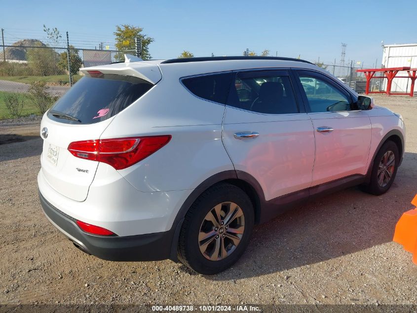 2015 Hyundai Santa Fe Sport 2.4L VIN: 5XYZU3LB7FG237663 Lot: 40489738