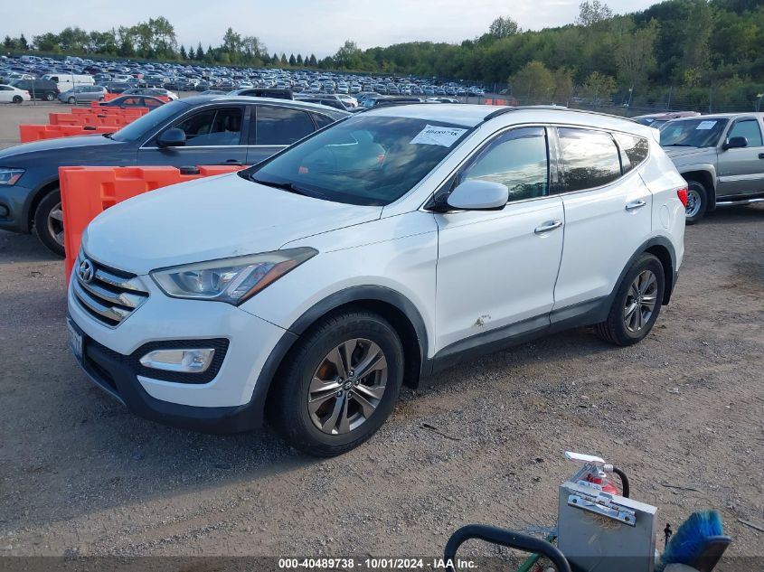 5XYZU3LB7FG237663 2015 HYUNDAI SANTA FE - Image 2