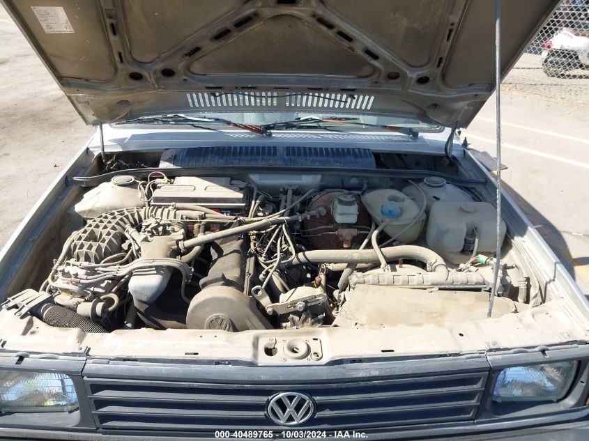 1989 Volkswagen Fox VIN: 9BWBA0303KP004030 Lot: 40489765