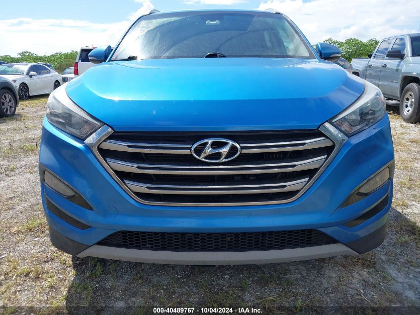 2018 Hyundai Tucson Limited VIN: KM8J33A24JU720548 Lot: 40489767