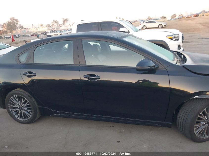 2022 Kia Forte Gt-Line VIN: 3KPF54AD6NE470875 Lot: 40489771