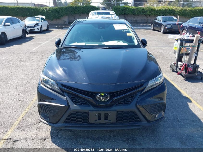 4T1G11AK7NU020257 2022 Toyota Camry Se Nightshade Edition