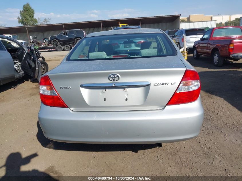 2004 Toyota Camry Le VIN: 4T1BE32K84U850057 Lot: 40489794