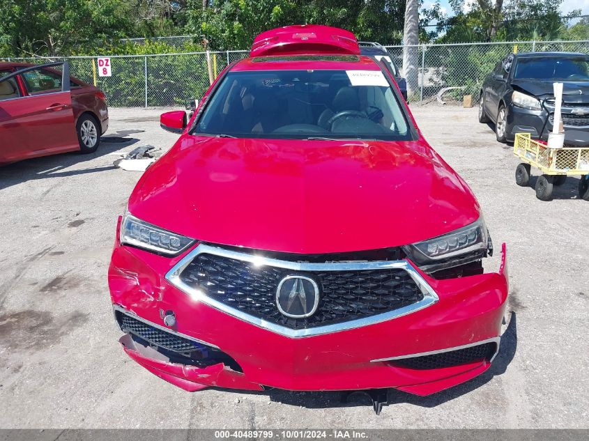 2018 Acura Tlx VIN: 19UUB1F34JA005248 Lot: 40489799