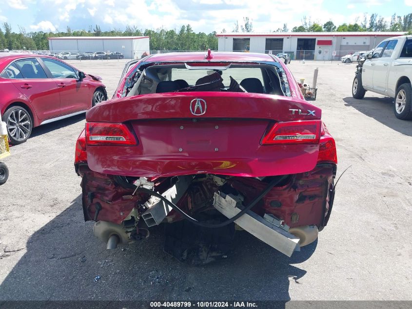 2018 Acura Tlx VIN: 19UUB1F34JA005248 Lot: 40489799