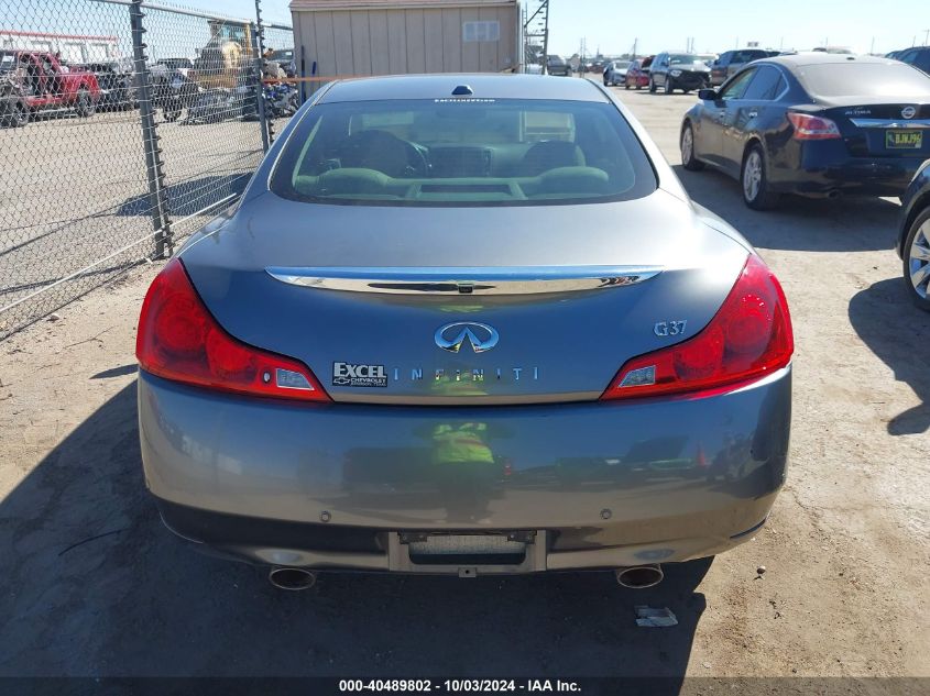 2011 Infiniti G37 Journey VIN: JN1CV6EK8BM214860 Lot: 40489802