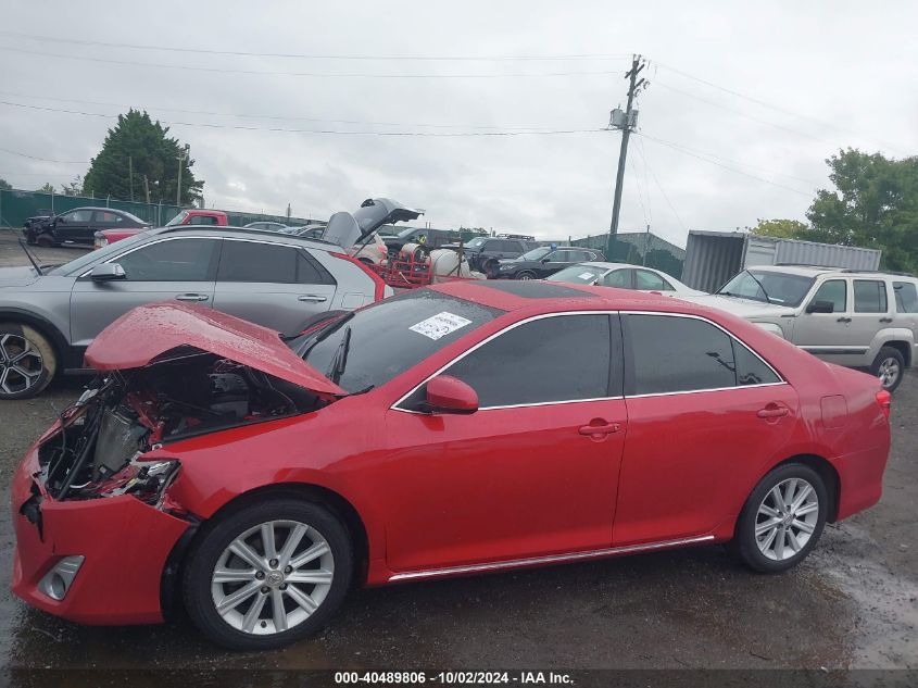 2012 Toyota Camry Xle VIN: 4T4BF1FK1CR229792 Lot: 40489806